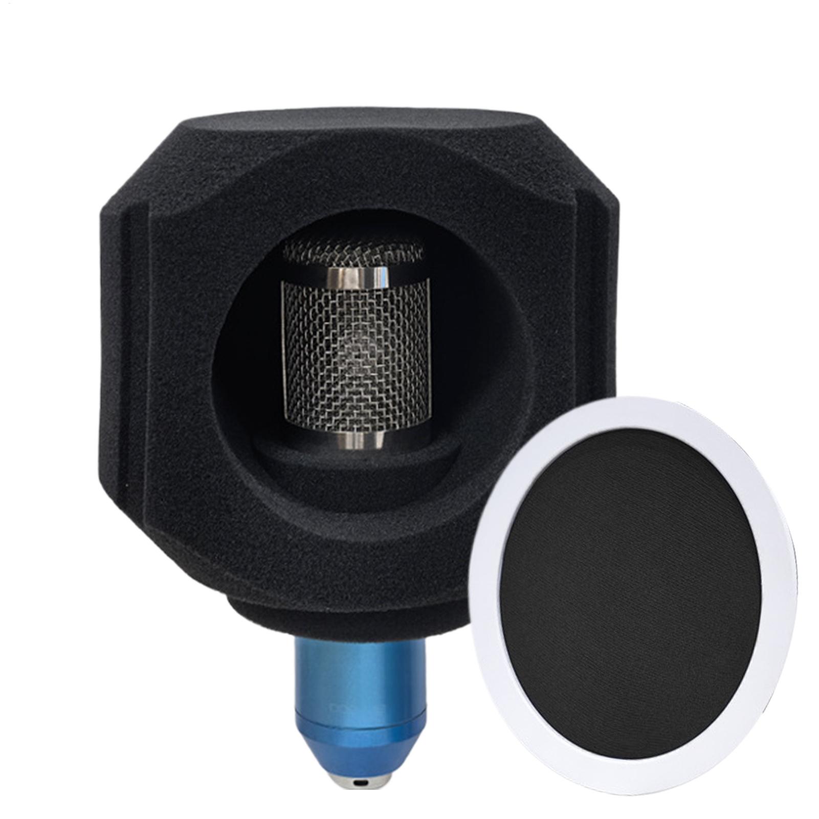 Shure Mic Sm58 - Microphone Isolation Ball Noise-Reducing Soundproof Cover