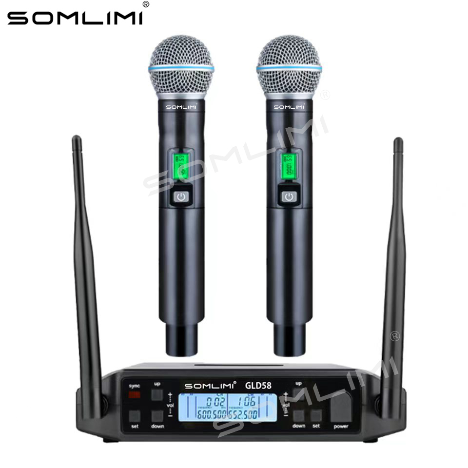 SOMLIMI G24-A58 600MHz Metal H - đánh giá và giá Shure Mic Sm58